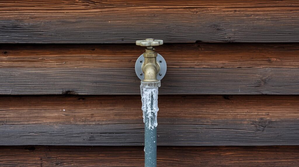 Frozen hose spigot