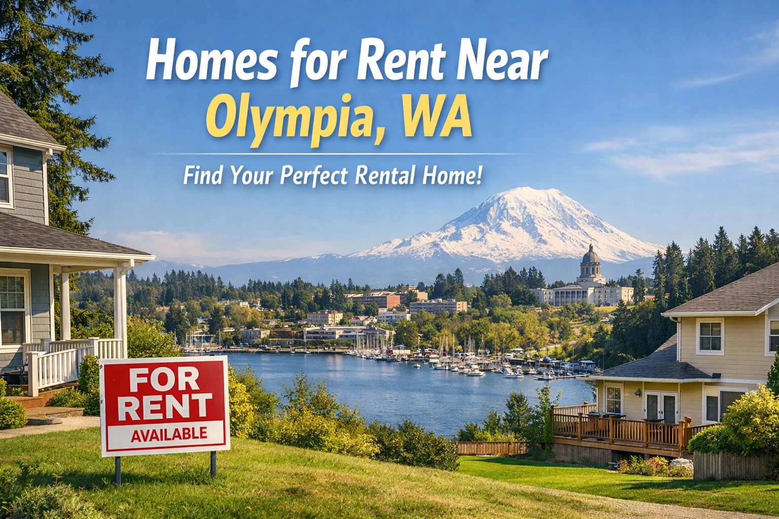 Homes for rent near Olympia WA