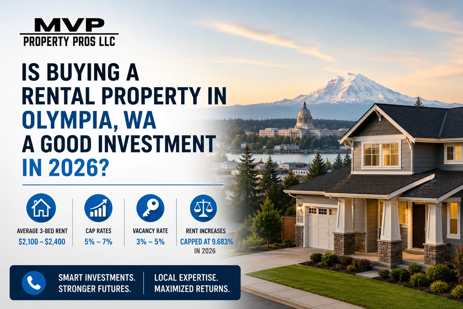 Rental home in Olympia WA representing real estate investment opportunities in Thurston County for 2026