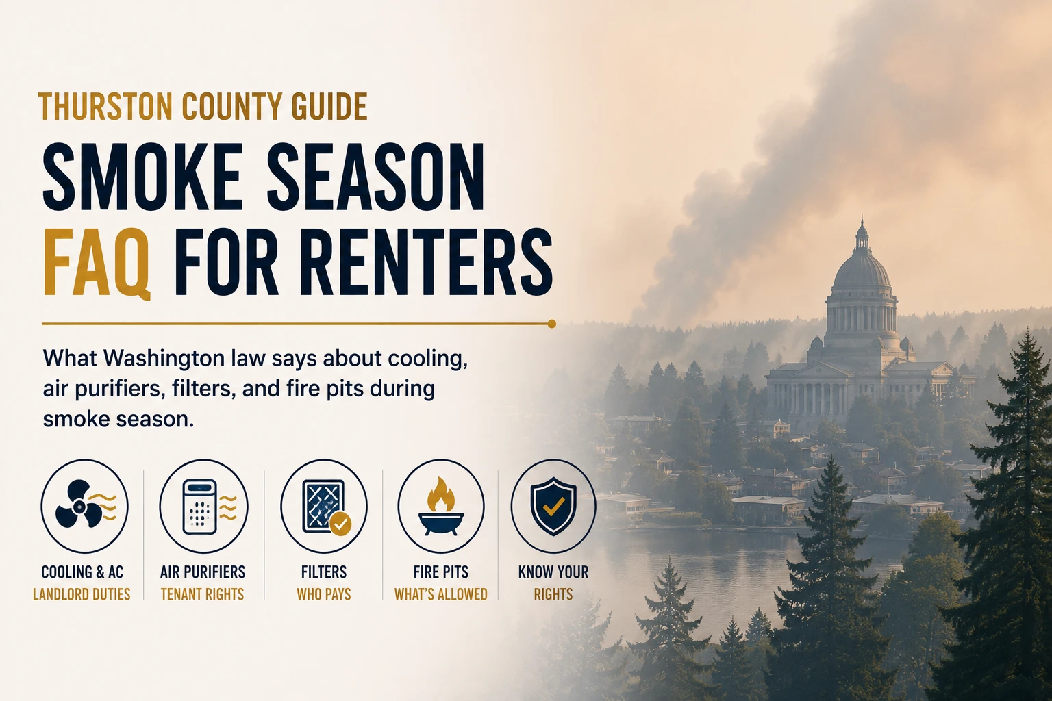wildfire smoke rental washington