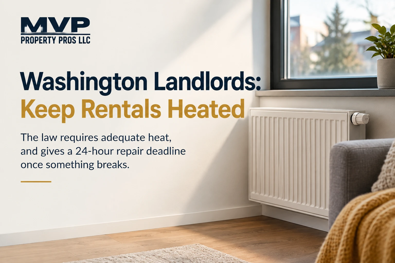 Does My Landlord Have to Provide Heat? Washington Rules for Renters and Owners